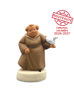 Monk with Dove - NAÏF