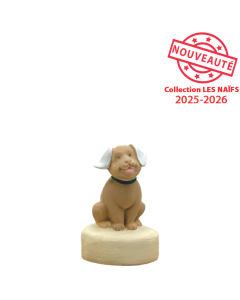 Chien assis - NAÏF