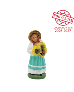 Femme aux tournesols - 5CM