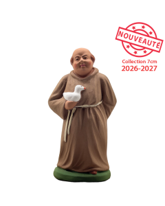 Monk with a Dove - Raw