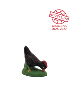 Pecking hen - Raw