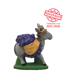 Donkey with lavender - 7CM