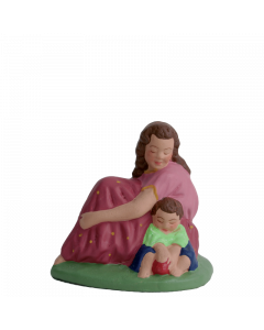 Girl with child - 7CM