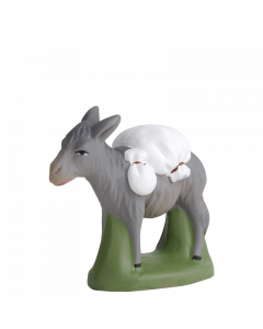 Donkey with flour bags - 7CM