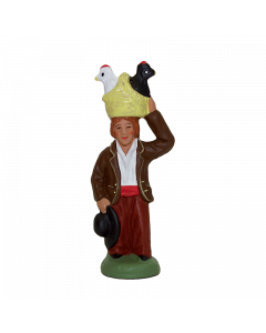 Man with chickens - 5CM