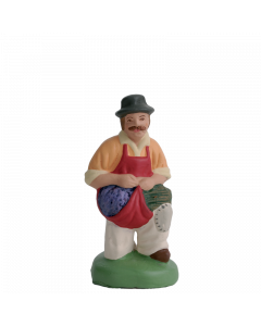 Lavender picker kneeling - 7CM