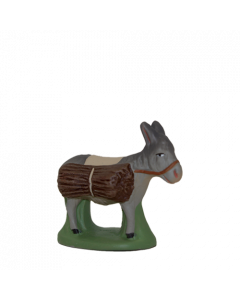 Donkey with bundles - 5CM