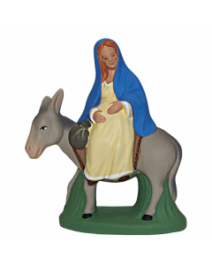 Pregnant Mary on a donkey - 7CM