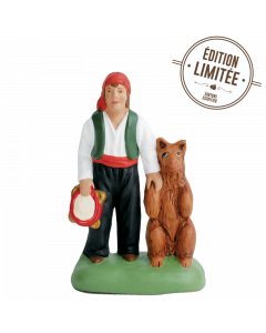 Gypsy with bear - 7CM