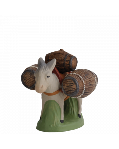 Donkey with barrels - 7CM