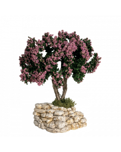 Arbre rose - Décor