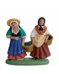 Couple porteuses olives - 7CM