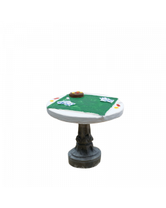 Card game table 7cm - Decor