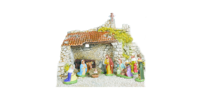 Scène de la nativité