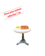 Table jeu de dames 7cm - Décor