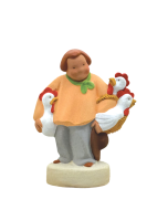 Homme aux poules - NAÏF