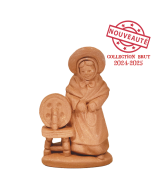 Fileuse au rouet - BRUT