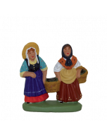 Couple porteuses d'olives - 5CM