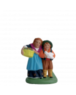 Couple d'enfants - 7CM