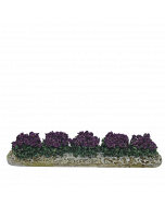 Rangée de lavande - Décor