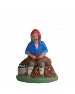 Pêcheur au filet - 7CM