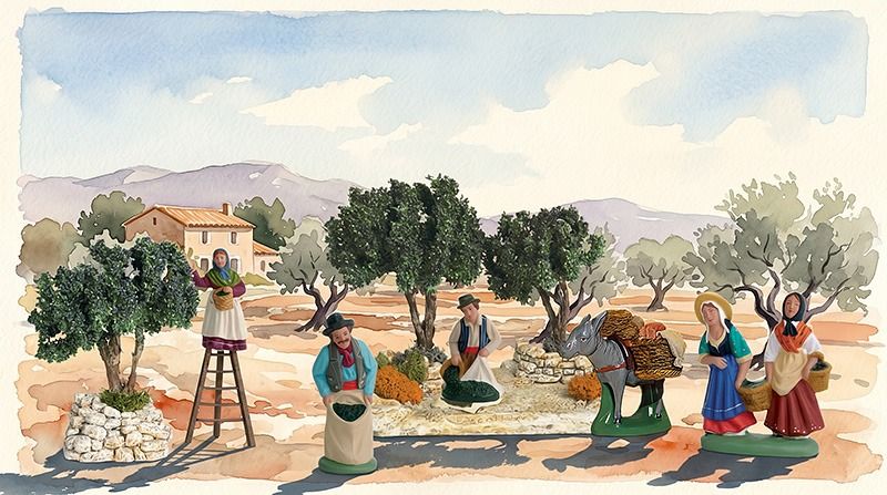 The time of the olive trees