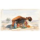 L'enfant est né, dans la paille
