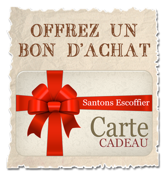 Carte cadeau pour l'achat de santons