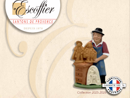 Catalogue papier Santons Escoffier