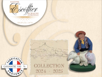 Catalogue papier Santons Escoffier