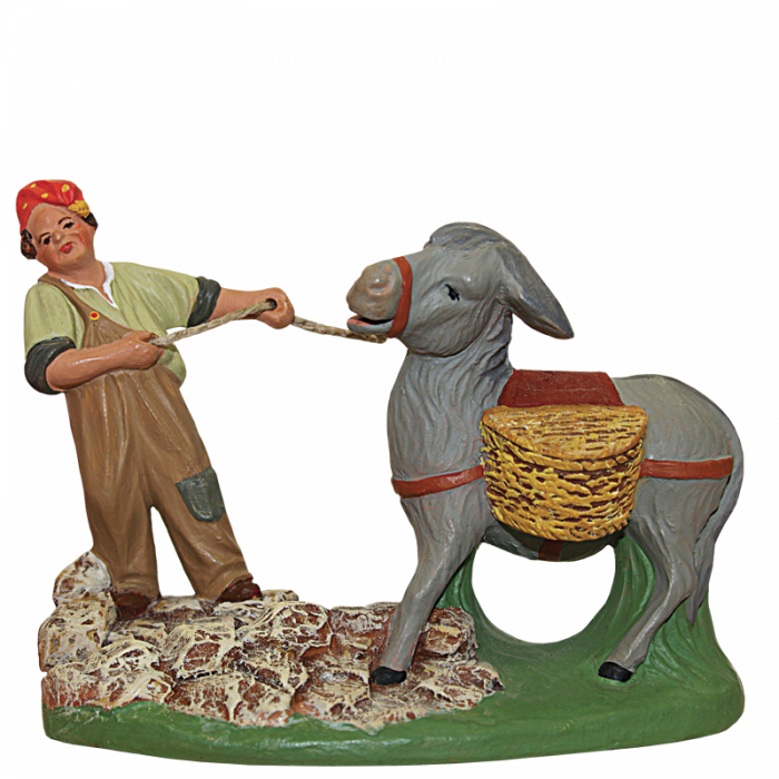 Santon Bougre D'âne - 7Cm De Provence | Santons Escoffier